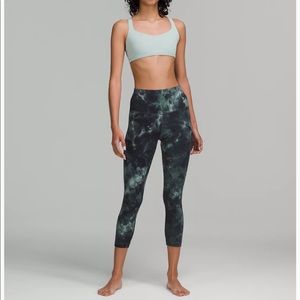 lululemon Align™ High-Rise Crop 23" Diamond Dye Silver Blue Tidewater Grey